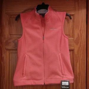 NWT-WOMEN'S EDDIE BAUER QUEST 200 FLEECE VEST